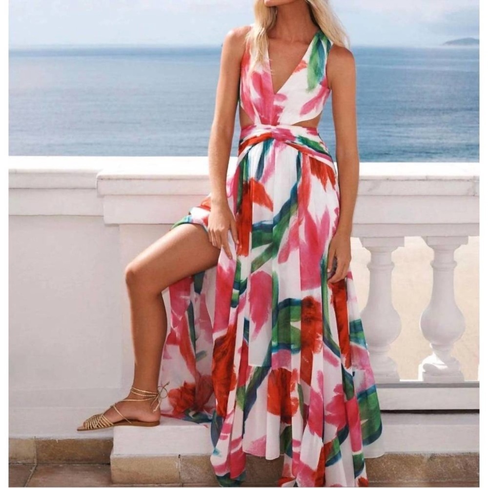 PATBO Allegro Cut Out Maxi Dress